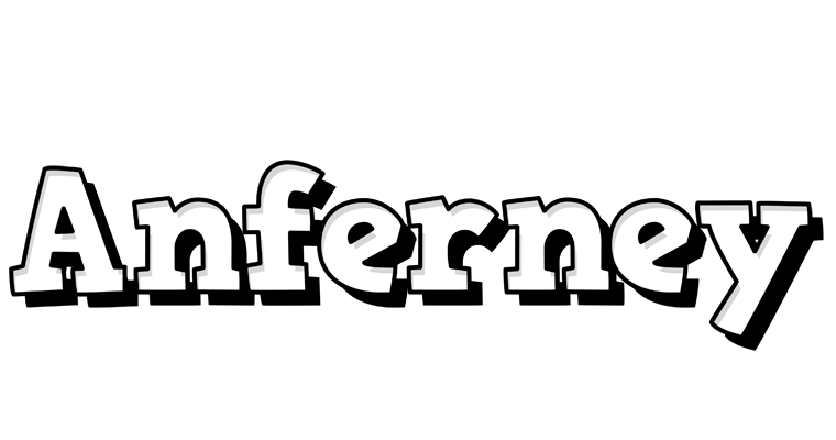 Anferney snowing logo