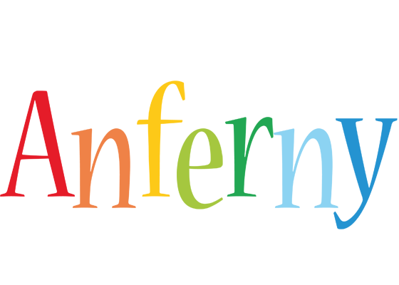 Anferny birthday logo