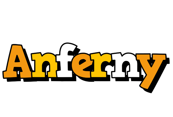 Anferny cartoon logo