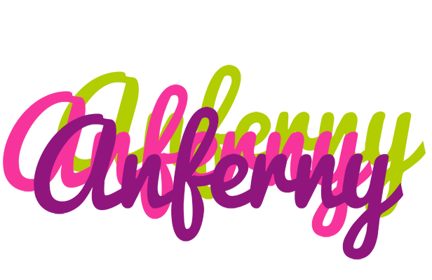 Anferny flowers logo