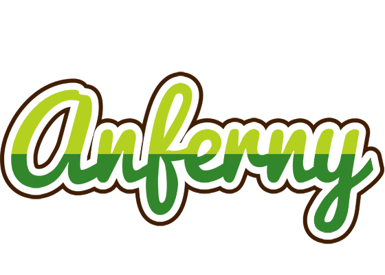 Anferny golfing logo