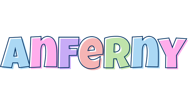 Anferny pastel logo