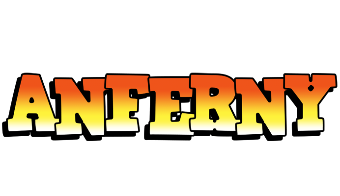 Anferny sunset logo