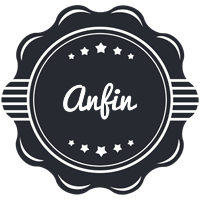 Anfin badge logo