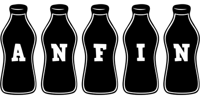 Anfin bottle logo