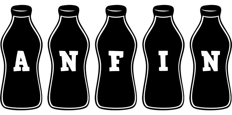 Anfin bottle logo