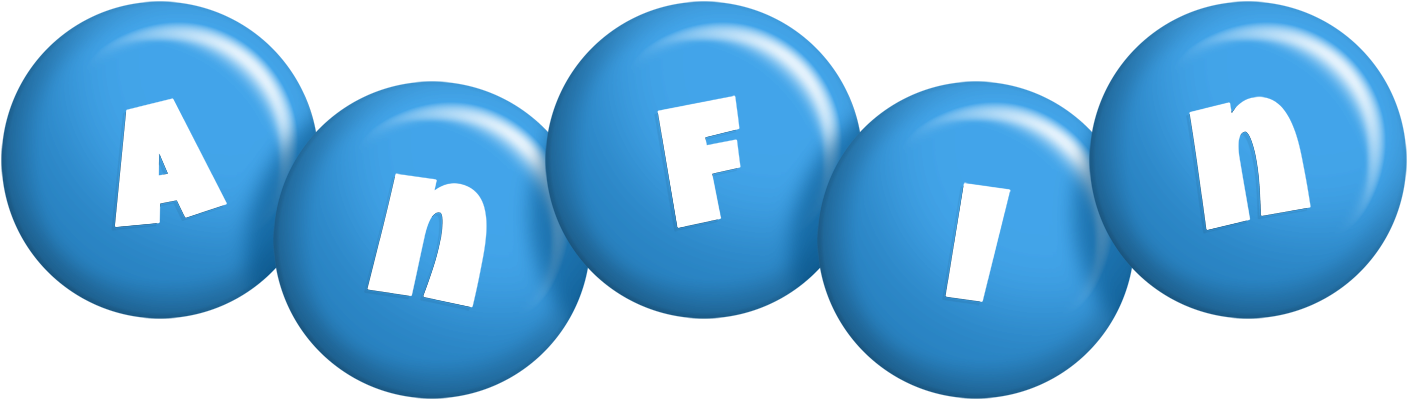 Anfin candy-blue logo