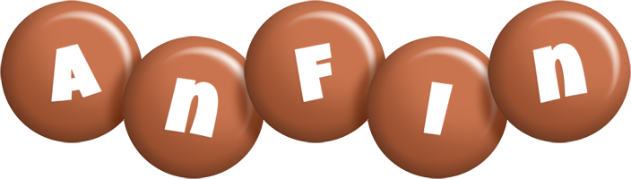 Anfin candy-brown logo