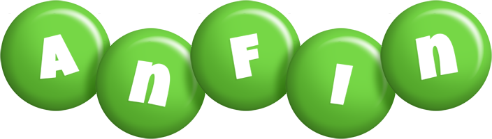 Anfin candy-green logo