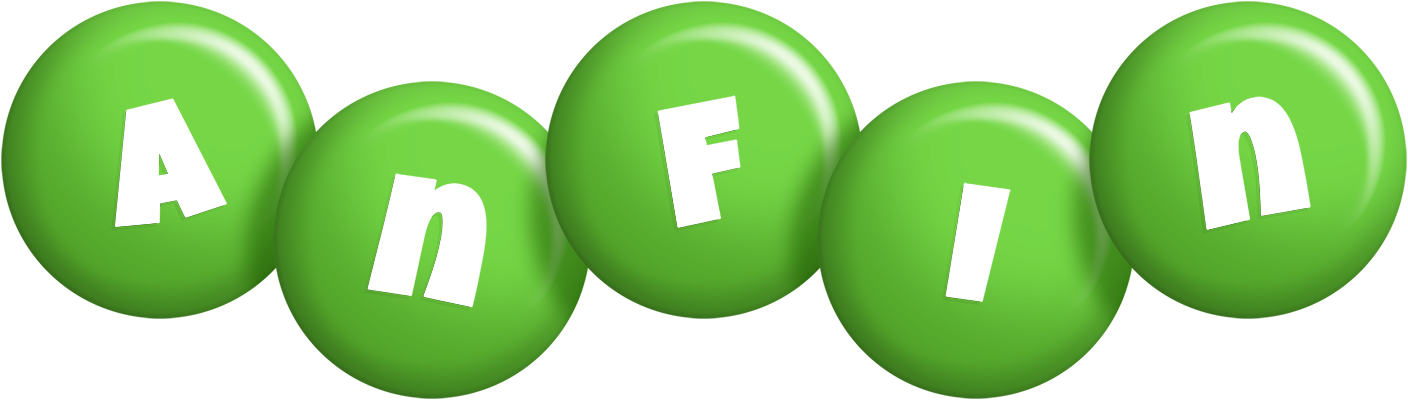 Anfin candy-green logo