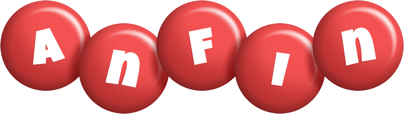 Anfin candy-red logo