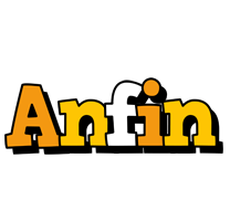 Anfin cartoon logo