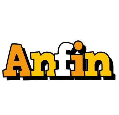 Anfin cartoon logo