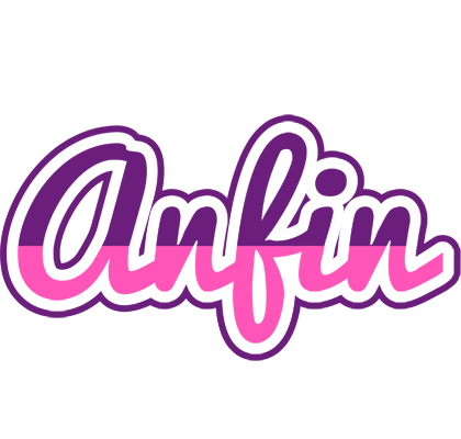 Anfin cheerful logo