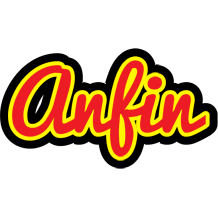 Anfin fireman logo