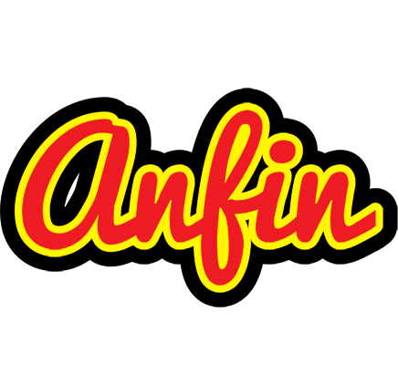 Anfin fireman logo