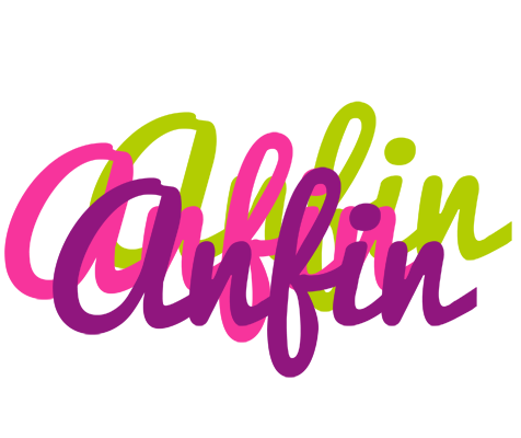 Anfin flowers logo