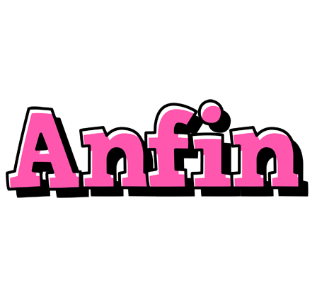 Anfin girlish logo