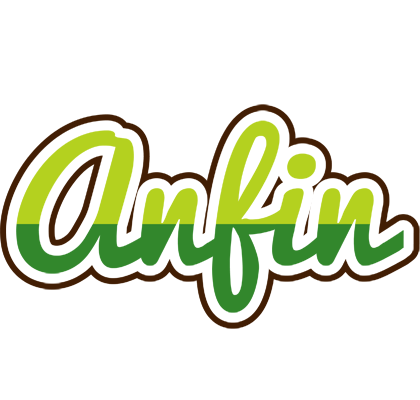 Anfin golfing logo