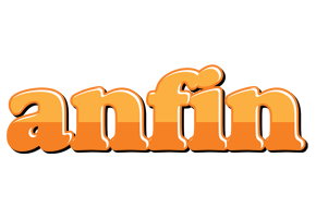 Anfin orange logo