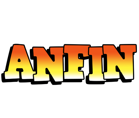 Anfin sunset logo