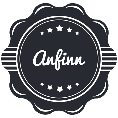 Anfinn badge logo
