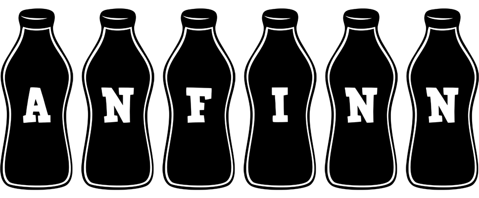 Anfinn bottle logo