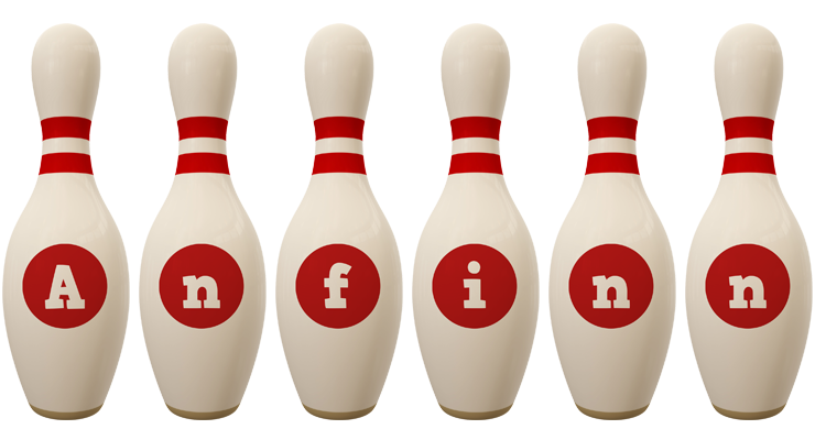 Anfinn bowling-pin logo