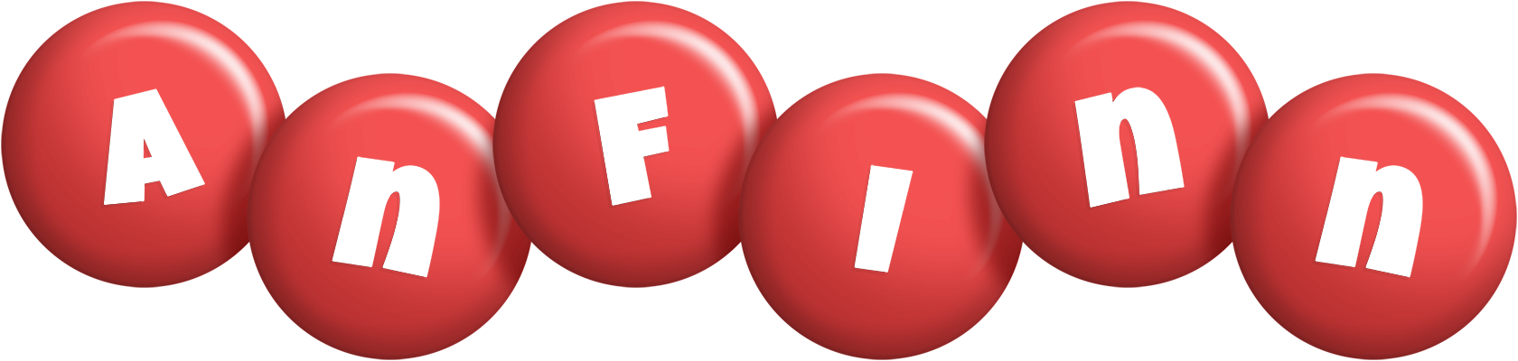 Anfinn candy-red logo
