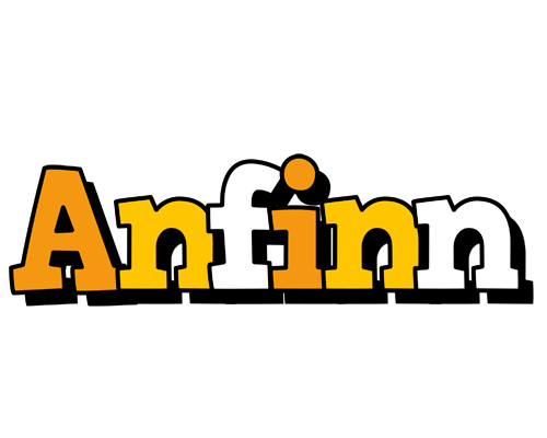 Anfinn cartoon logo