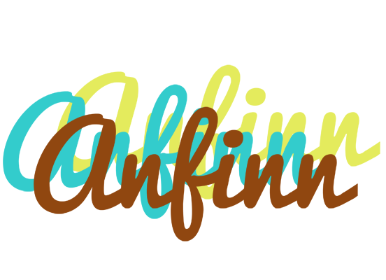 Anfinn cupcake logo