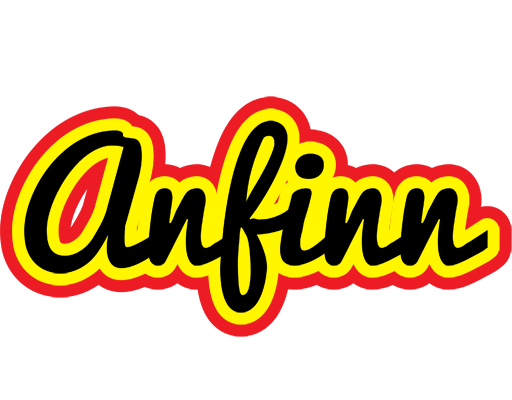 Anfinn flaming logo