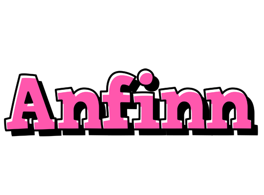Anfinn girlish logo