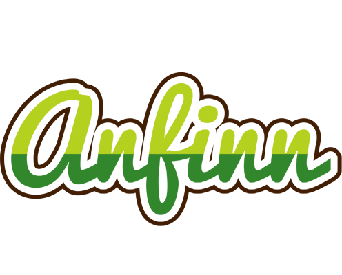 Anfinn golfing logo