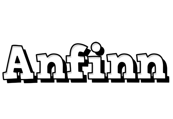 Anfinn snowing logo