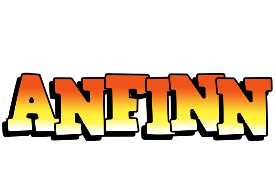 Anfinn sunset logo