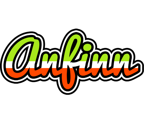 Anfinn superfun logo