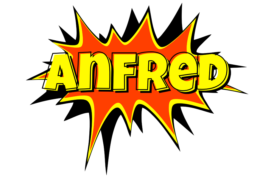 Anfred bazinga logo