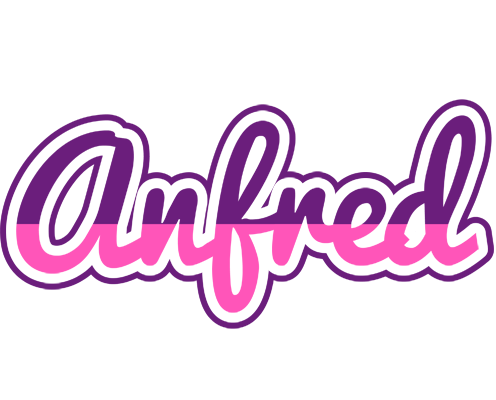 Anfred cheerful logo