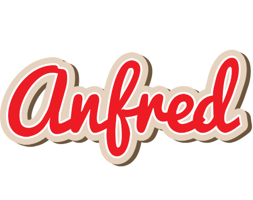 Anfred chocolate logo