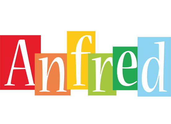 Anfred colors logo