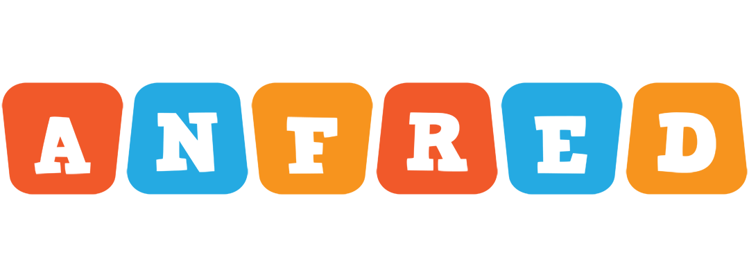 Anfred comics logo