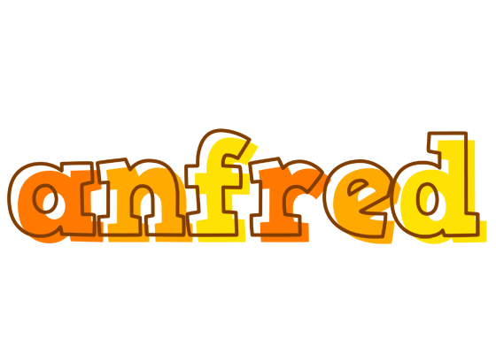 Anfred desert logo