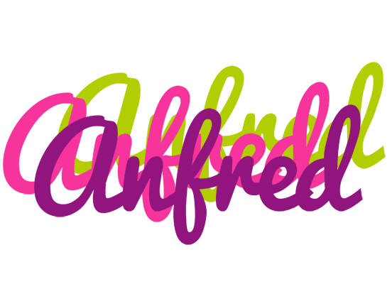 Anfred flowers logo