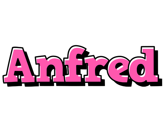 Anfred girlish logo