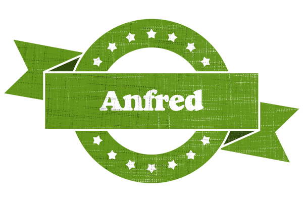 Anfred natural logo