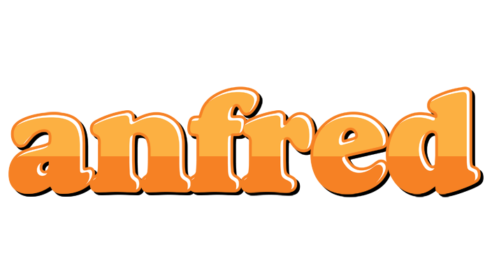 Anfred orange logo