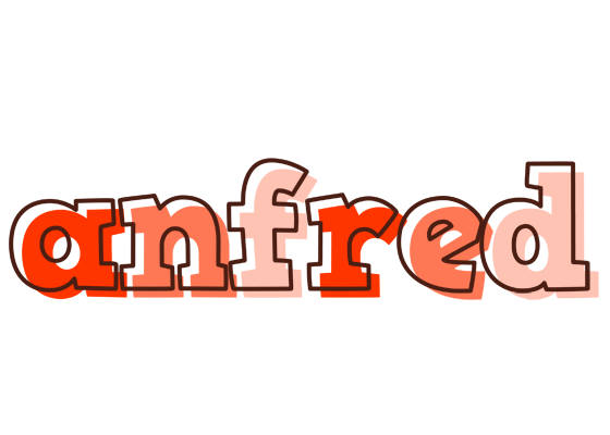 Anfred paint logo