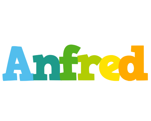Anfred rainbows logo