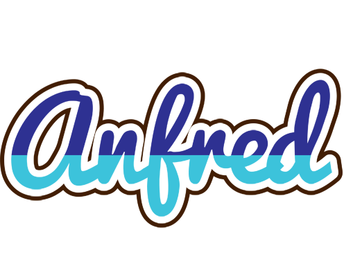 Anfred raining logo